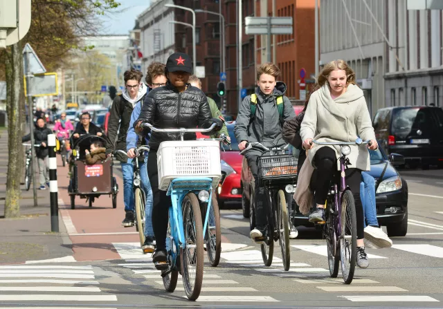 Vooruit met de fiets!