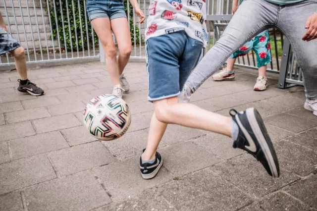 Voetballen als Oranje